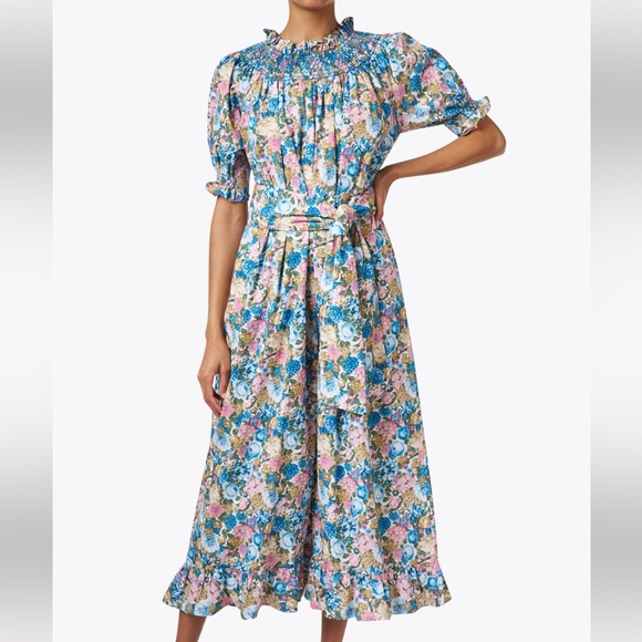 Loretta Caponi Loretta Dress in Flowery World, OS - Picture 3 of 7